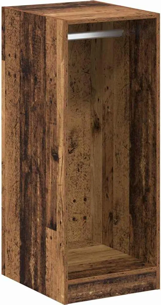 Armadietto Legno Antico 41x48x102cm - Soluzione Salvaspazio