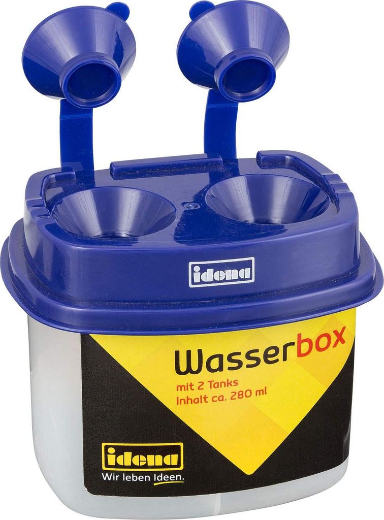 Idena Wasserbox mit 2 Tanks, Transparent/blau, 1 Stück Produktbild 