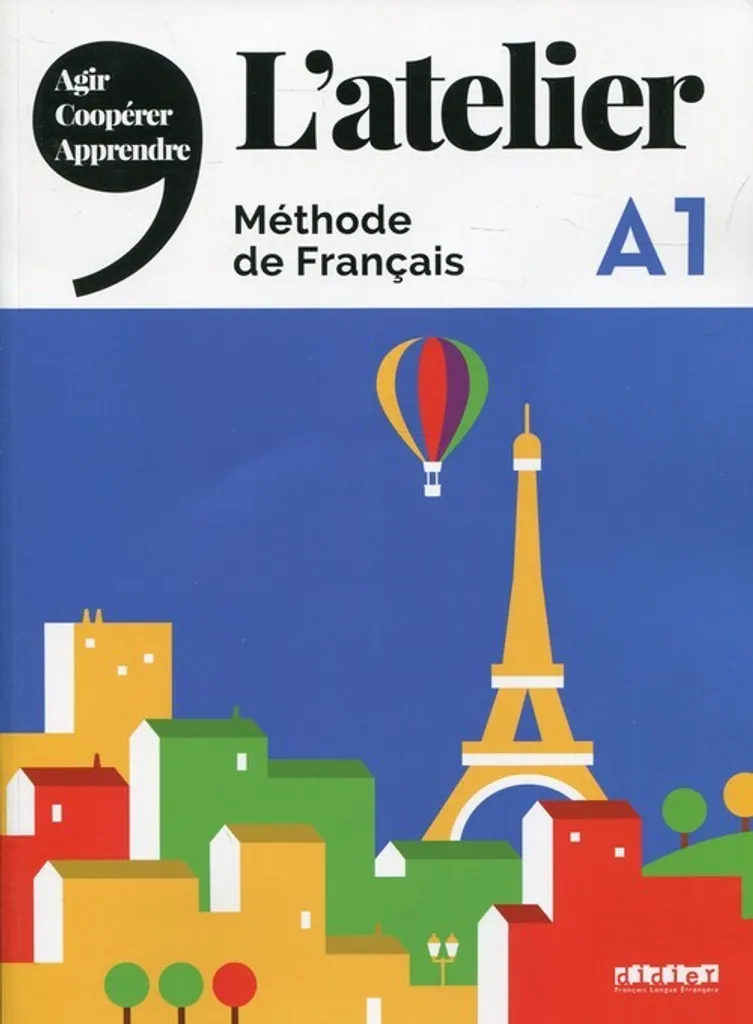 Atelier A1 Manuel + DVD-ROM - Méthode de français langue étrangère FLE