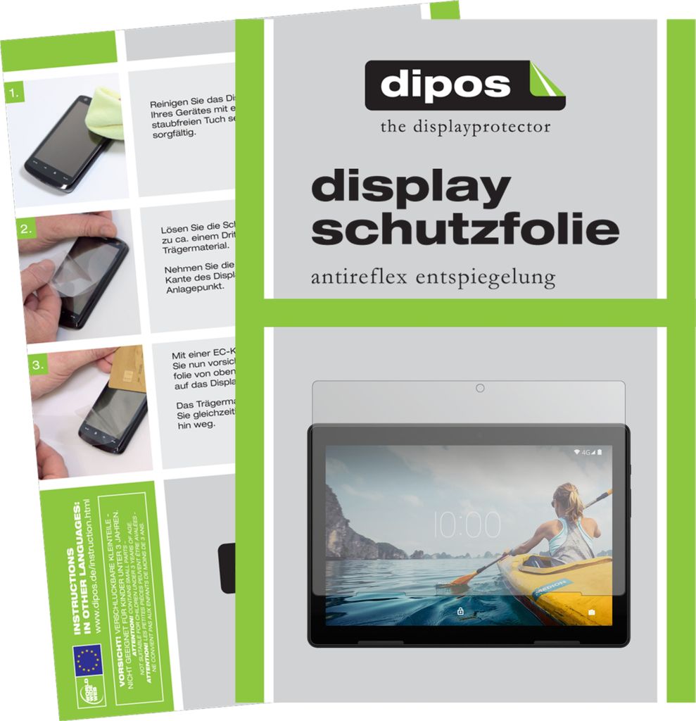 Schutzfolie für Medion Lifetab E10714 Display Folie matt Displayschutzfolie