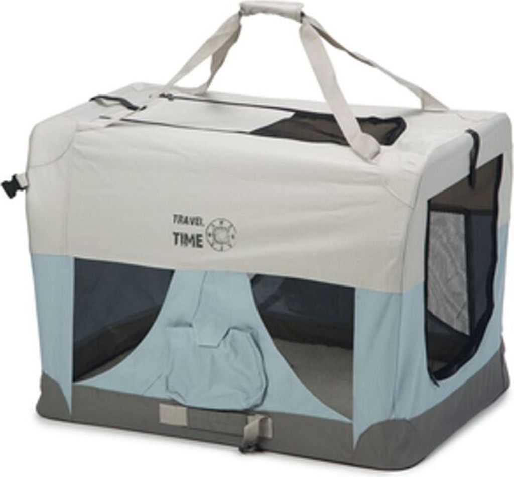 Beeztees Travel Time - Hundegitterbox - Nylon - 81x58x58 cm
