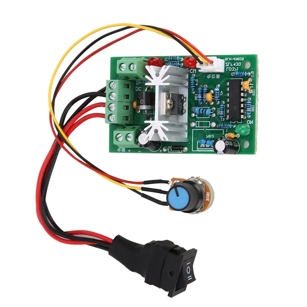 Modulo Regolatore Giri Motore DC PWM 20A - Controllo Coppia Elevata - 2