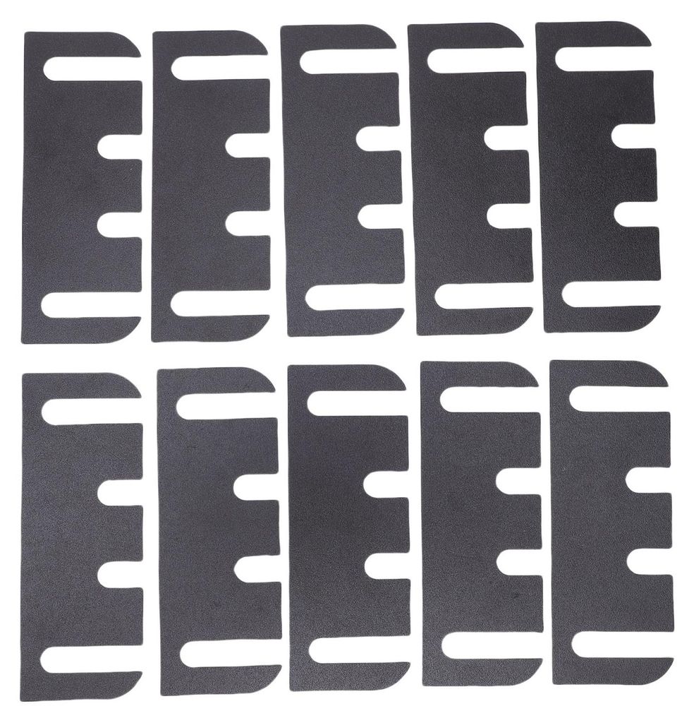 Türscharnier-Unterlegscheibe, Feinabstimmung, 5/8 Zoll Radius, Ecke, universeller PVC-Hardware-Abstandshalter für Reparaturen