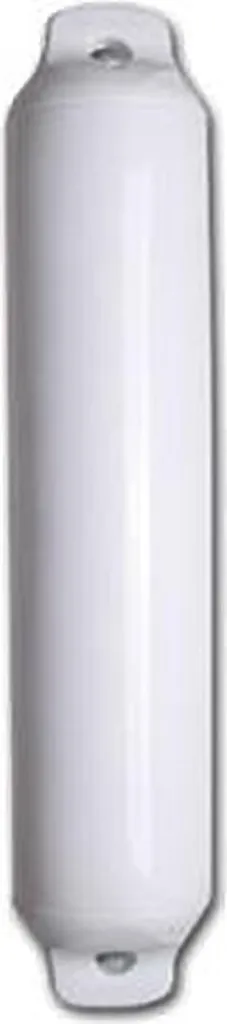 Bouée de protection Hollex 22x65cm blanche avec œillets renforcés marine