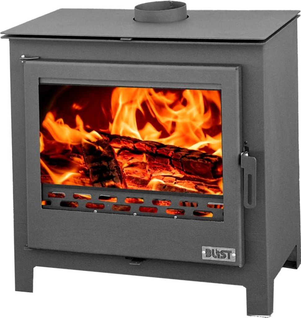 Krbová kamna BLIST B MAX E s výměníkem, 13 kW, antracit Obrázek produktu 