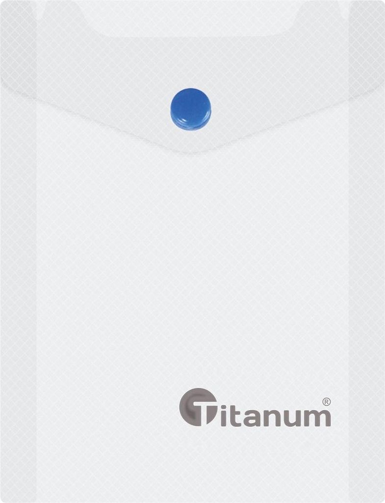 Chemise à enveloppes verticale A7 Titanum transparent Image du produit 