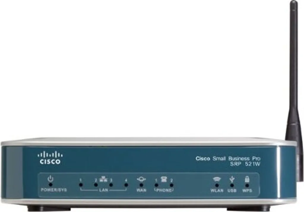 Routeur de plateforme Cisco Small Business Pro SRP521W Wi-Fi N 4 ports