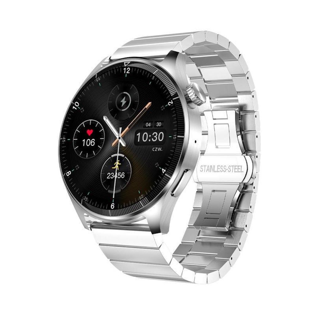 Inteligentné hodinky Forever Grand 2 SW-710 strieborné Obrázok produktu 