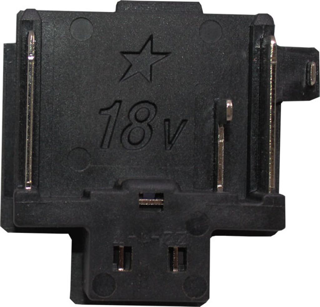 Makita 644808-8 Anschlussklemme Terminal Kontaktplatte 18V Modelle schwarz
