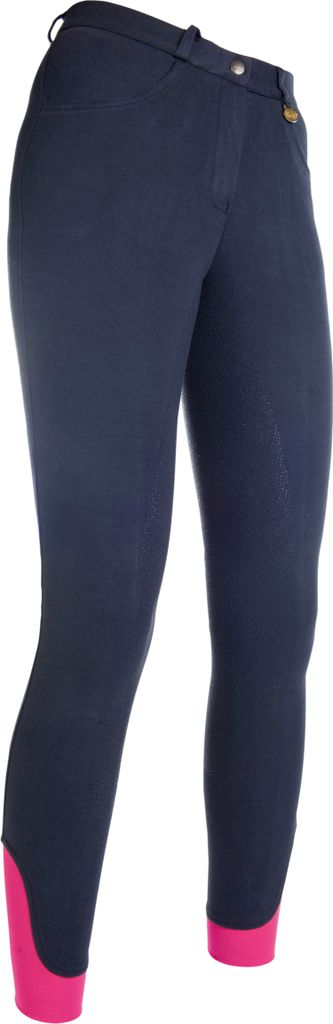 HKM Reithose Kate Silikon-Vollbesatz DUNKELBLAU, Gr. 38