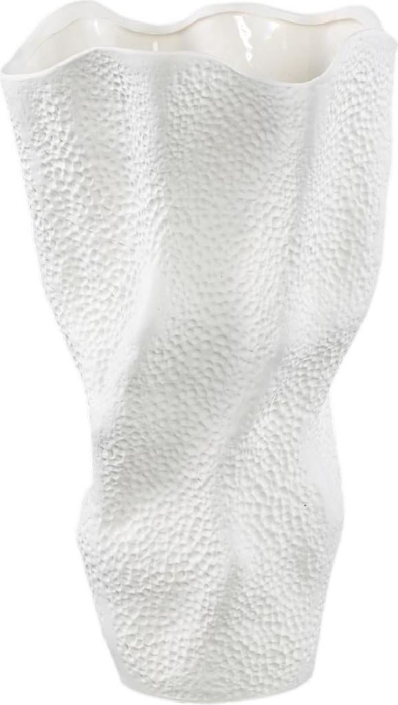 PTMD - Violettee Vase - Weiß - 22x17x38cm