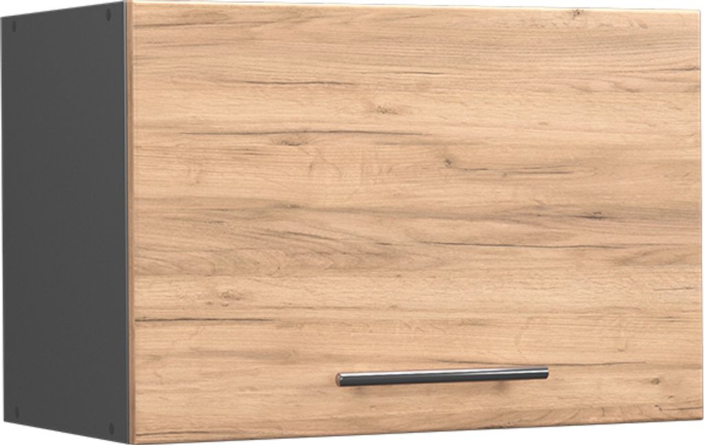 Hängeschrank Vicco Fame-Line Goldkraft Eiche 60 cm Flach, Produktbild 