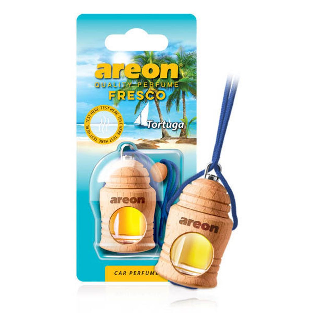 Odświeżacz powietrza do samochodu Areon Fresco - Tortuga - Zdjęcie produktu 