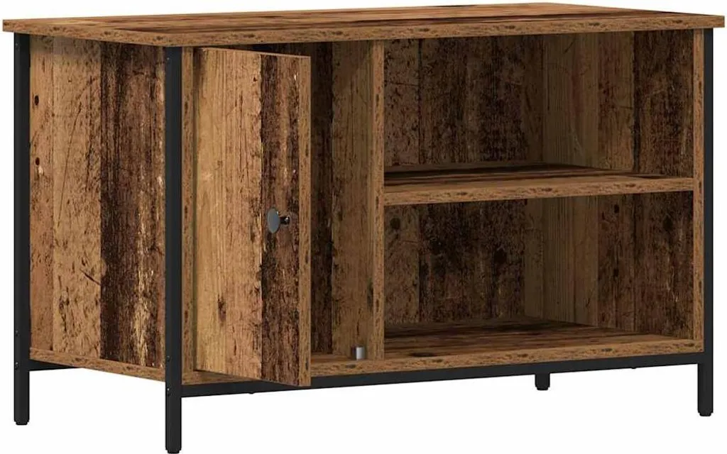 Mobile TV SYFAX Industrial Legno Vecchio 80x40x50cm | Trend 2026