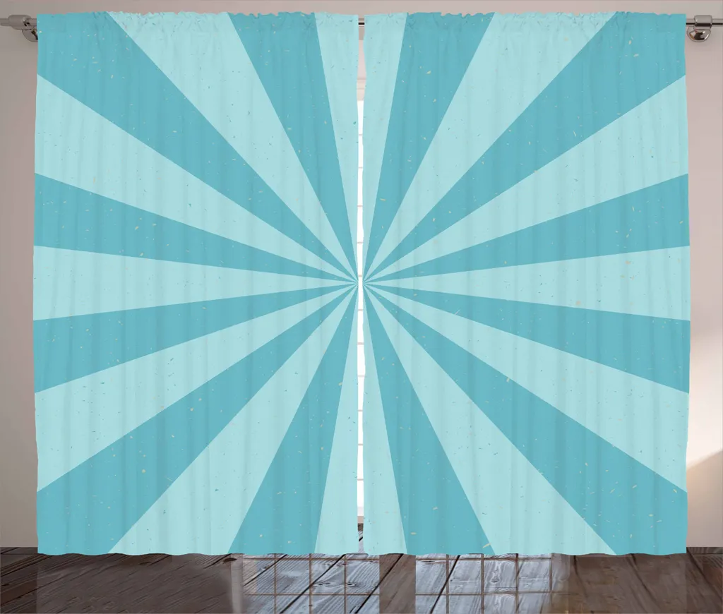 Tenda 280x245 ABAKUHAUS Vintage Blue | Facile da Pulire e Installare