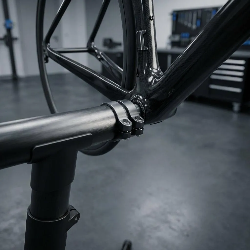 Support de réparation PRO HOLLOWTECH II : fini les chutes de vélo !