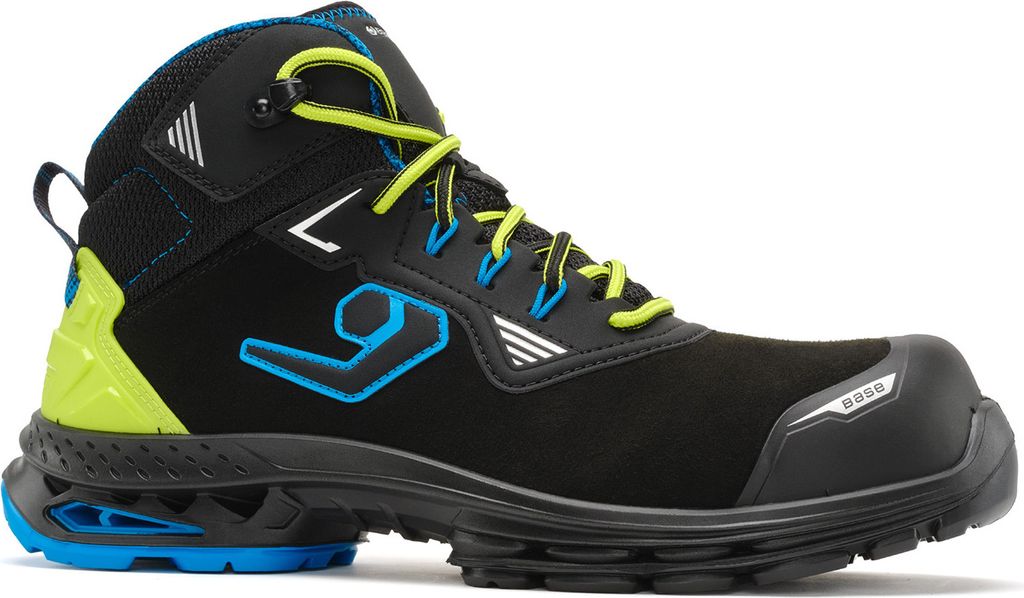 BASE B1712A run at work Sicherheitsstiefel Boston S3S nach EN ISO 20345:2022 S3S ESD LG SC FO SR Größe 45