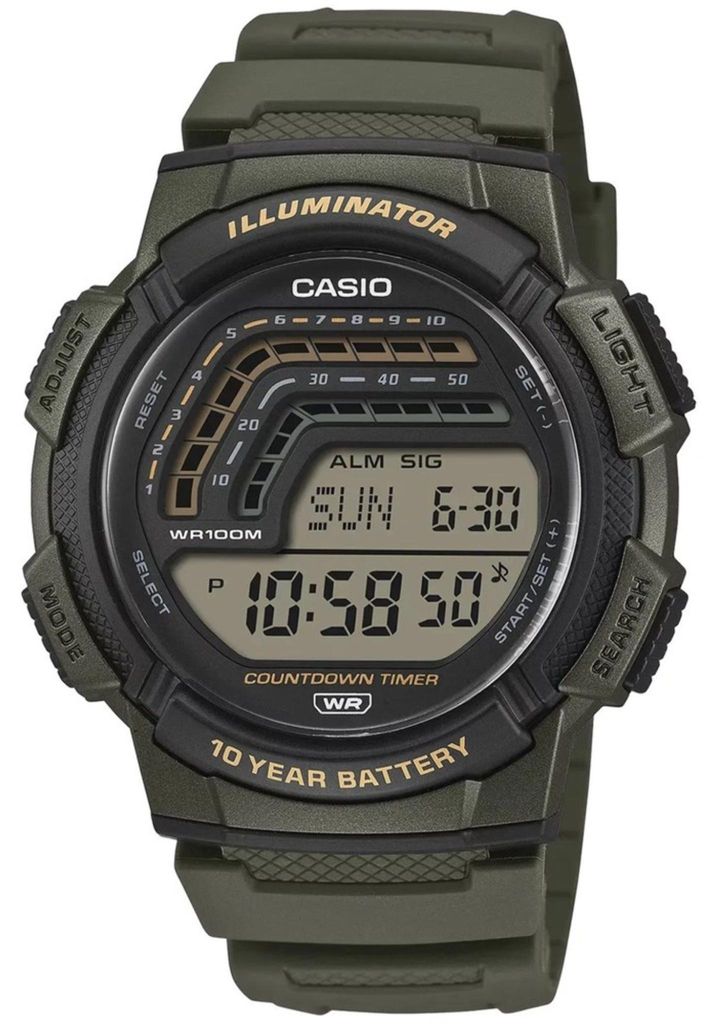 Casio Mezczyznizegarek WS-1800-3AVEF Zdjęcie produktu 