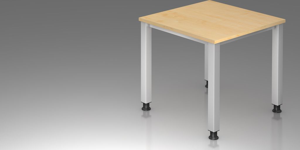 Schreibtisch QS08, 80 x 80 cm