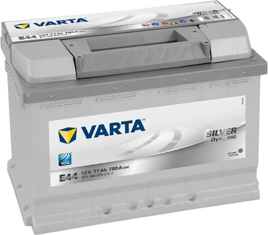 Autobaterie VARTA E44 Silver Dynamic 12V 77Ah 780A 577 400 Obrázek produktu 