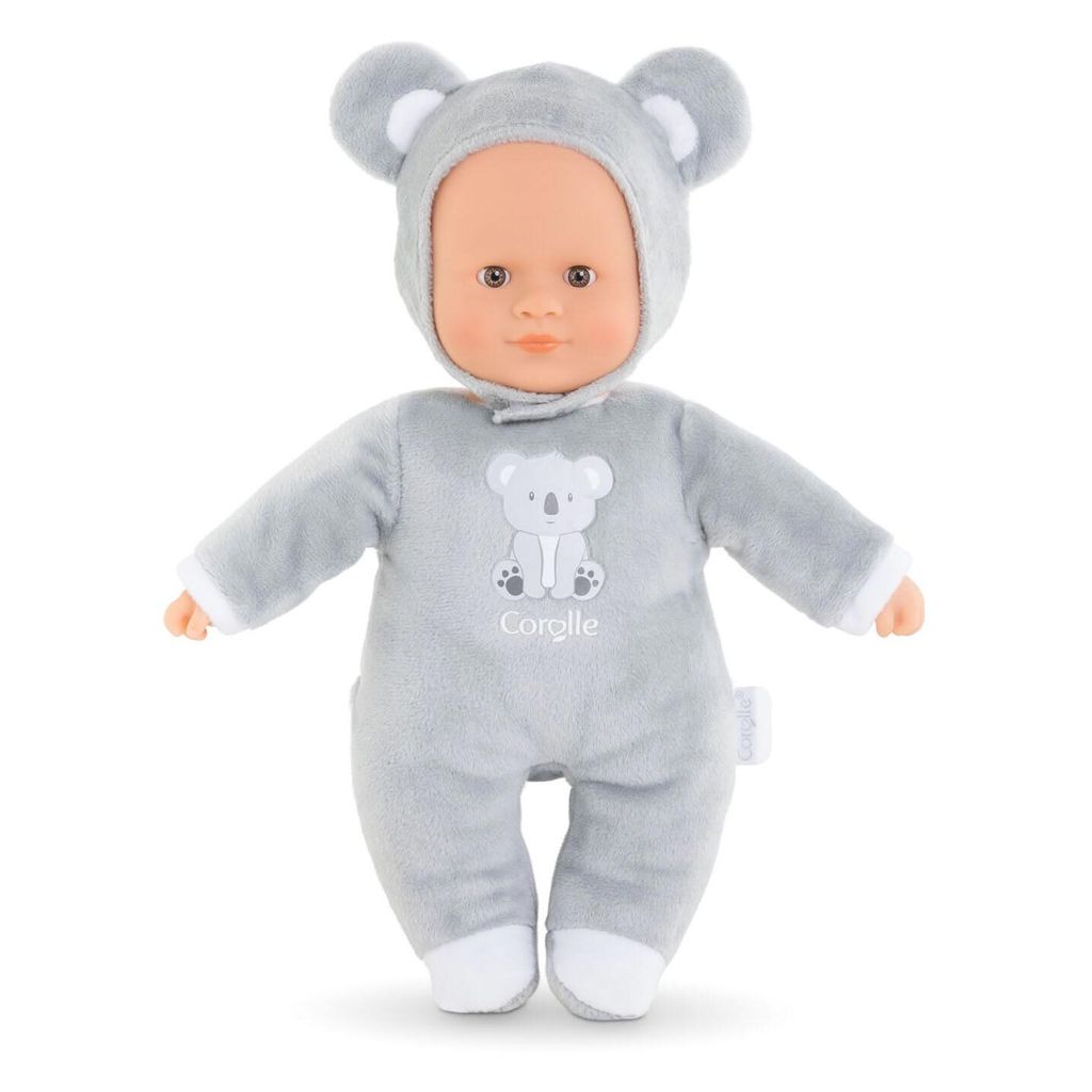 Corolle Babypuppe Koala 30cm - weiche Kuschelpuppe für Kleinkinder