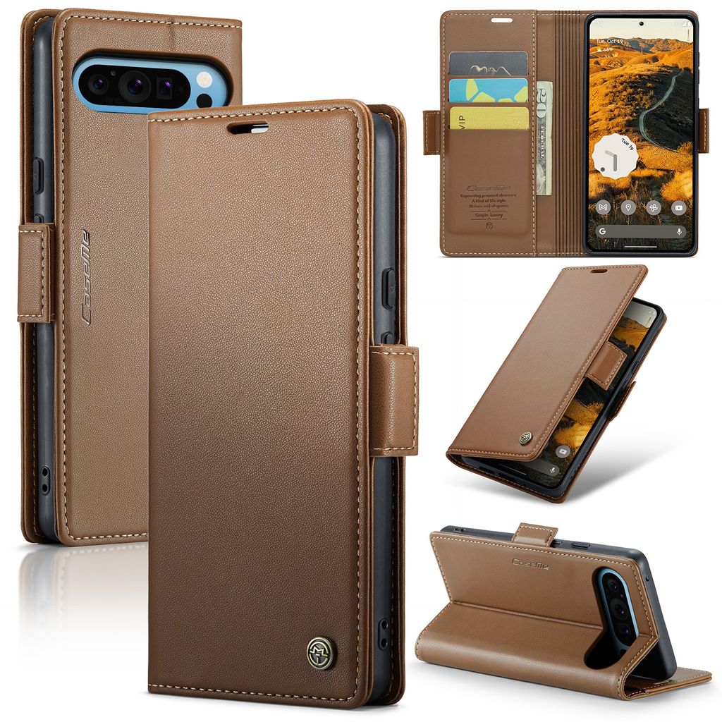 Lederhülle für Google Pixel 10 Pro XL Brieftasche Produktbild 