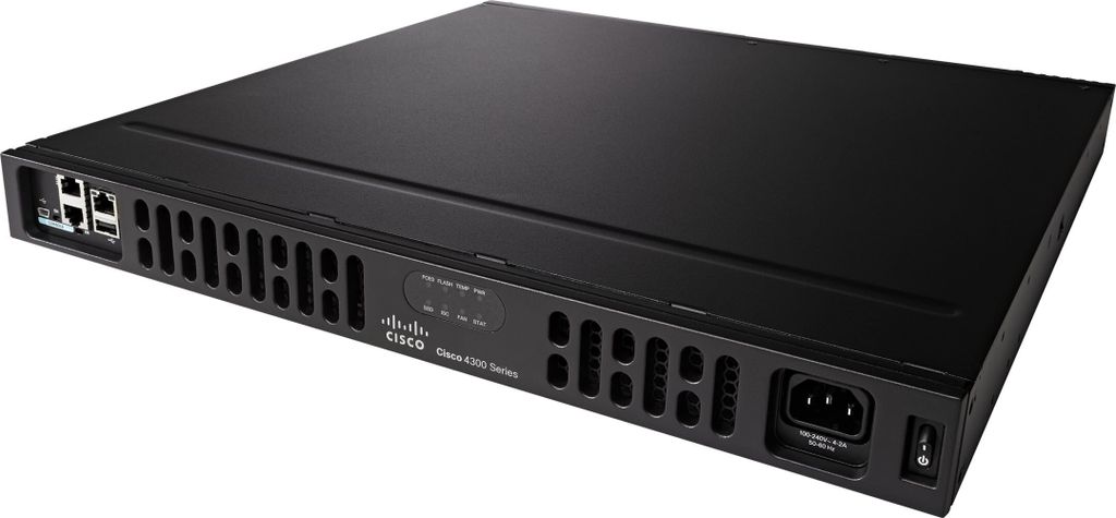 Cisco ISR 4331 - Ethernet-WAN - Gigabit Ethernet - Schwarz