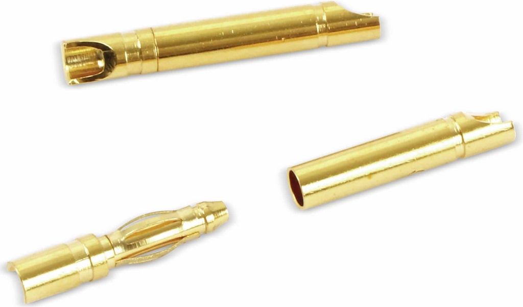 DAYCOM Goldkontakt-Steckerset, 2 mm, 5 Paare