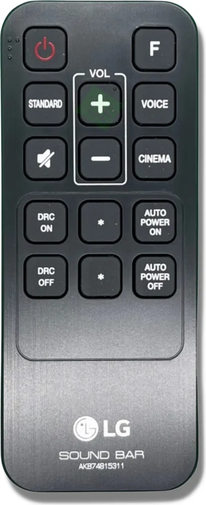 Telecomando Originale LG LAC553B LAS160B | Ricambio Ufficiale Soundbar