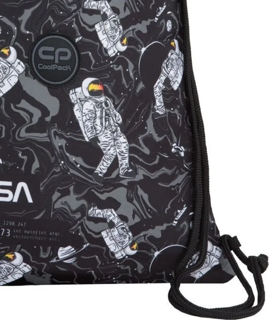 Sac à chaussures résistant Patio Coolpack Vert imprimé Astronaut