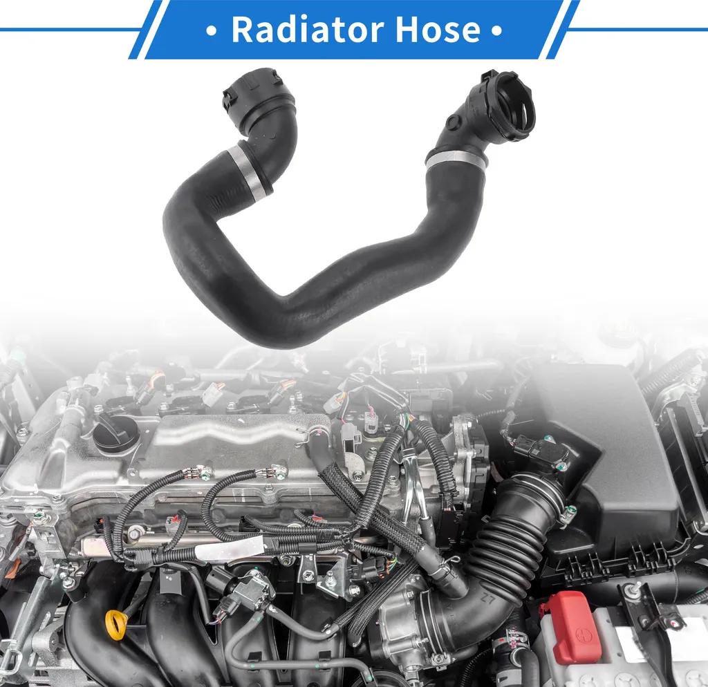 Durite d'eau de refroidissement pour moteur BMW E90 335i essence noir