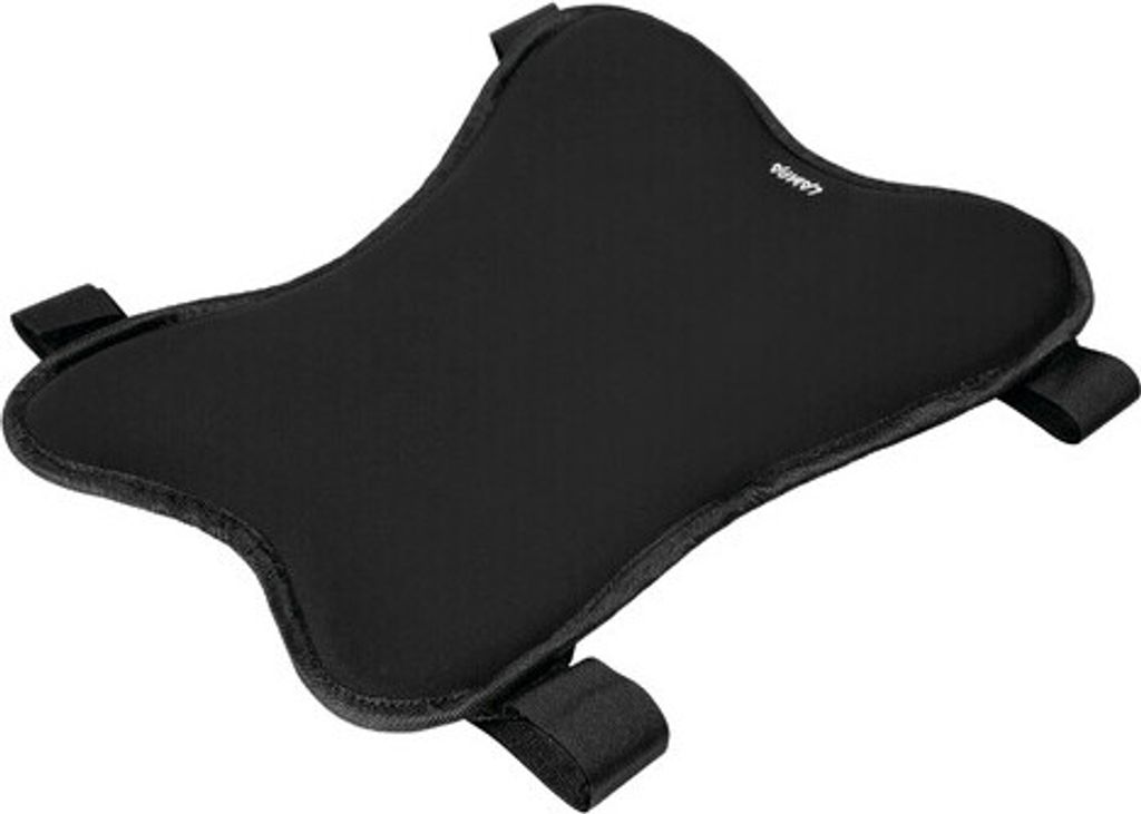 Gel-Sitzauflage Lampa XL 32 x 26 cm schwarz gepolstert für Produktbild 