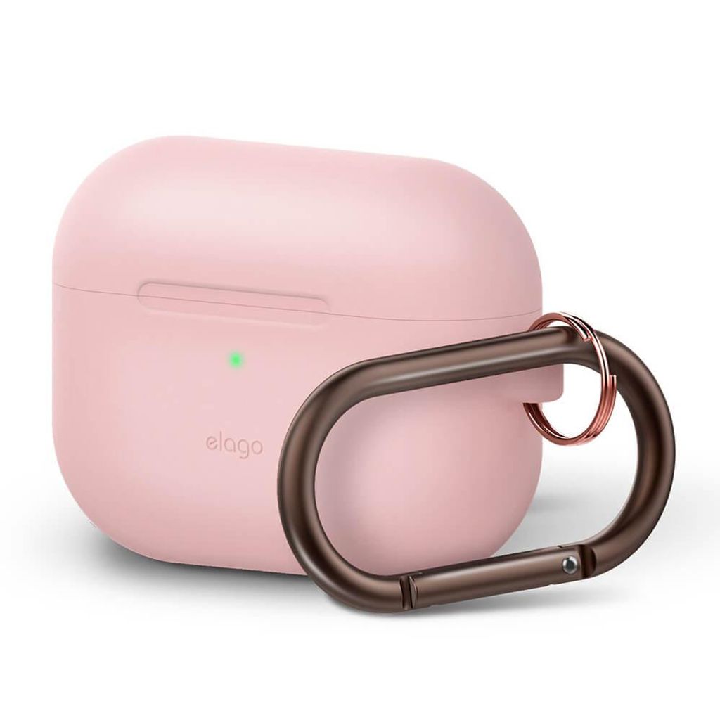ELAGO Schutzhülle für Airpod Pro mit Aufhänger, Rosa