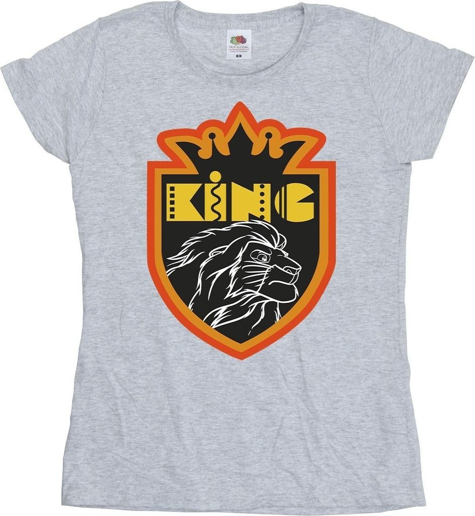 Disney - "The Lion King" T-Shirt für Damen BI25263 (M) (Grau)