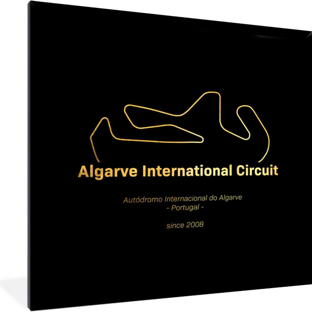 MuchoWow® Gerahmtes Poster Portimao - F1 - Rennstrecke Produktbild 