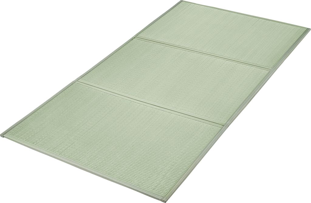 VEVOR japanische Tatami Matte faltbare japanische Tatami-Matratze in Doppelbettgröße (natürliches Binsengras), Bodenmatratze mit rutschfester R...