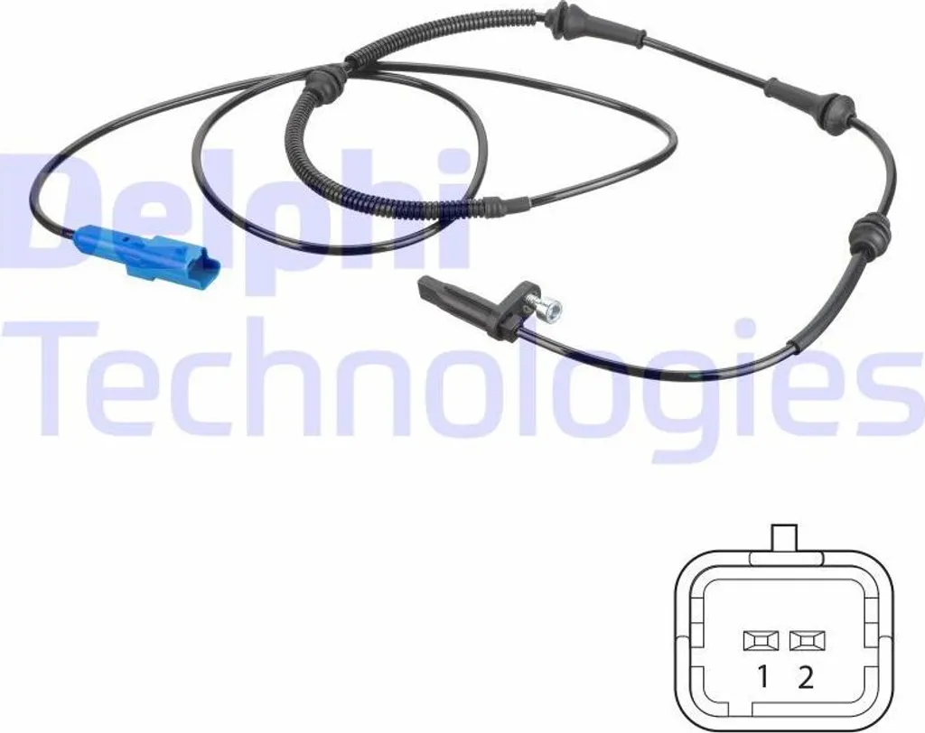 Capteur de vitesse de roue Delphi SS20832 OE 4545J0 pour Peugeot 407