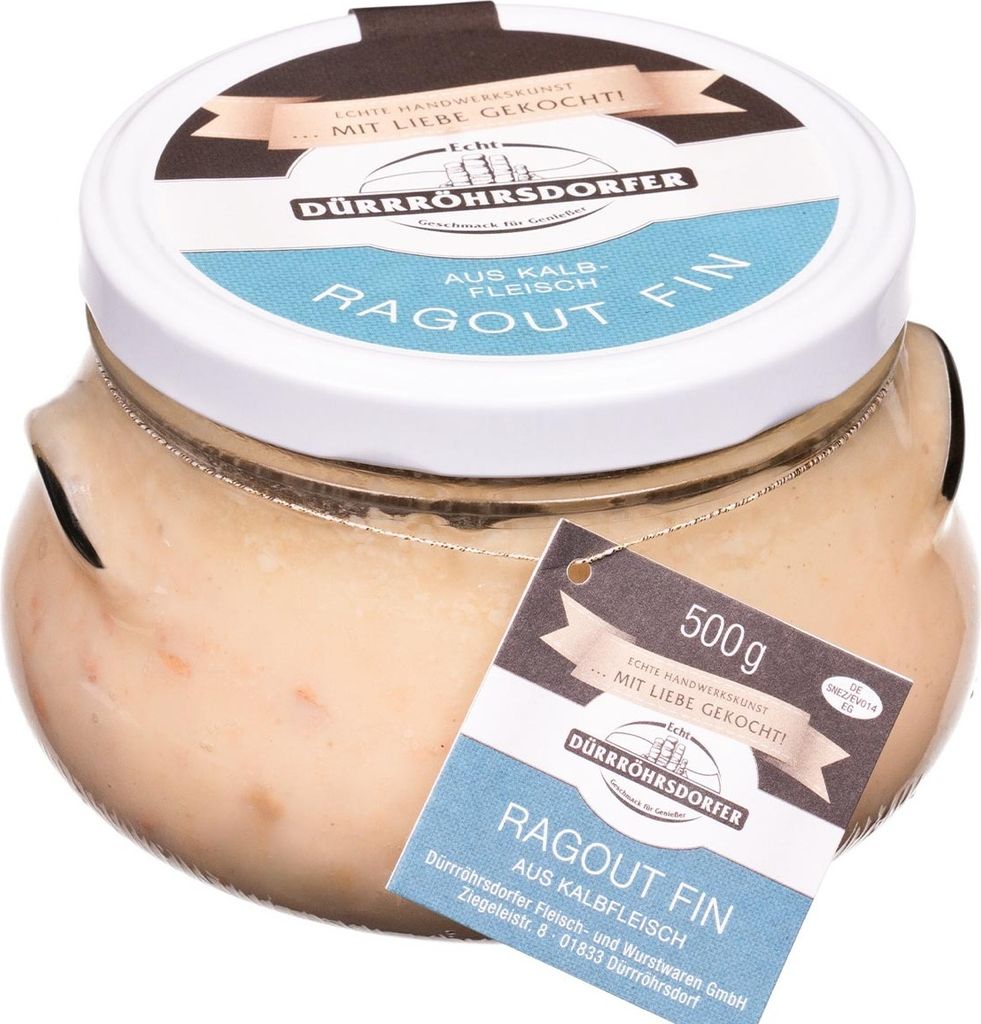 Dürrröhrsdorfer Kalbfleisch-Ragout fin Produktbild 