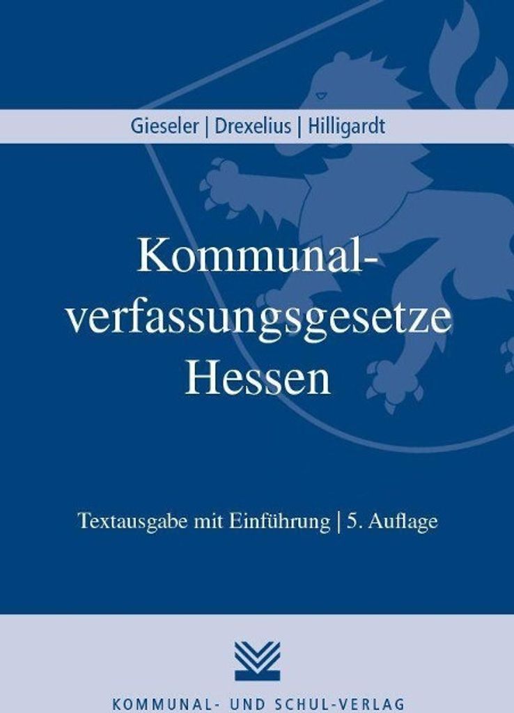 Kommunalverfassungsgesetze Hessen