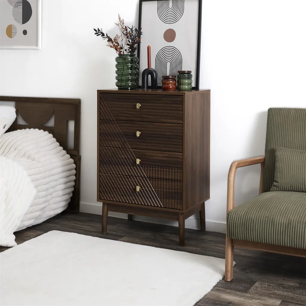 Commode de rangement 60 cm pour petits espaces bureau ou chambre - 2