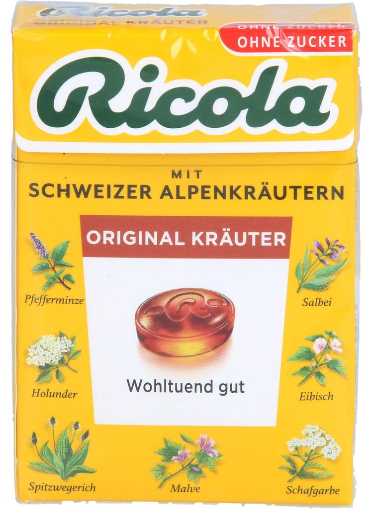 Open Food Ricola Kräuter Original - Ricola - 50 g, 50 g, C, Produktbild 