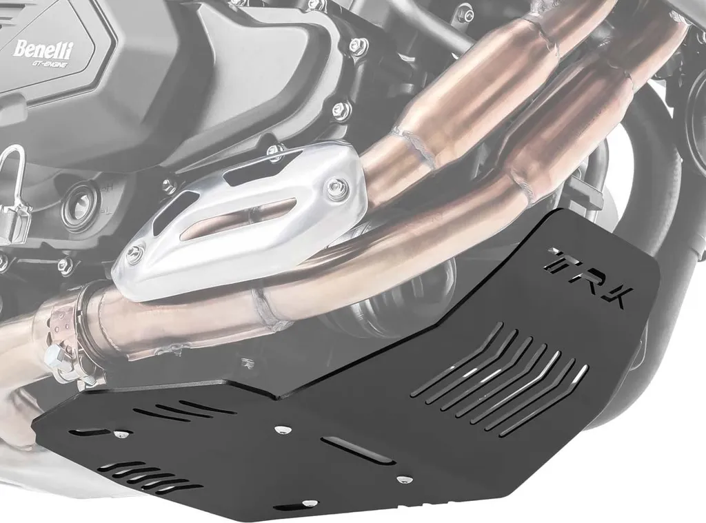 Évitez les casses moteur sur Benelli TRK 502 avec ce sabot aluminium