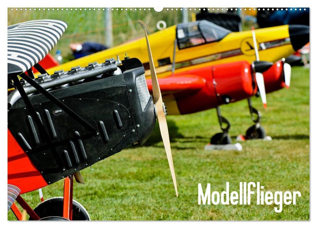 Modellflieger / CH-Version (Wandkalender 2027 DIN A2 quer), CALVENDO Monatskalender
