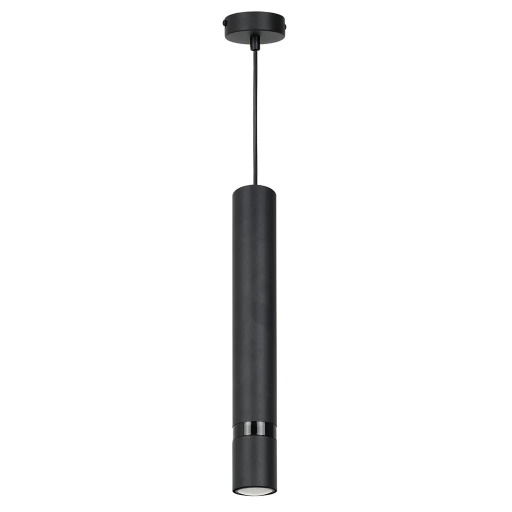 Suspension Noire JOKER Milagro 1xGU10 - Lampe Métal pour Salle à Manger