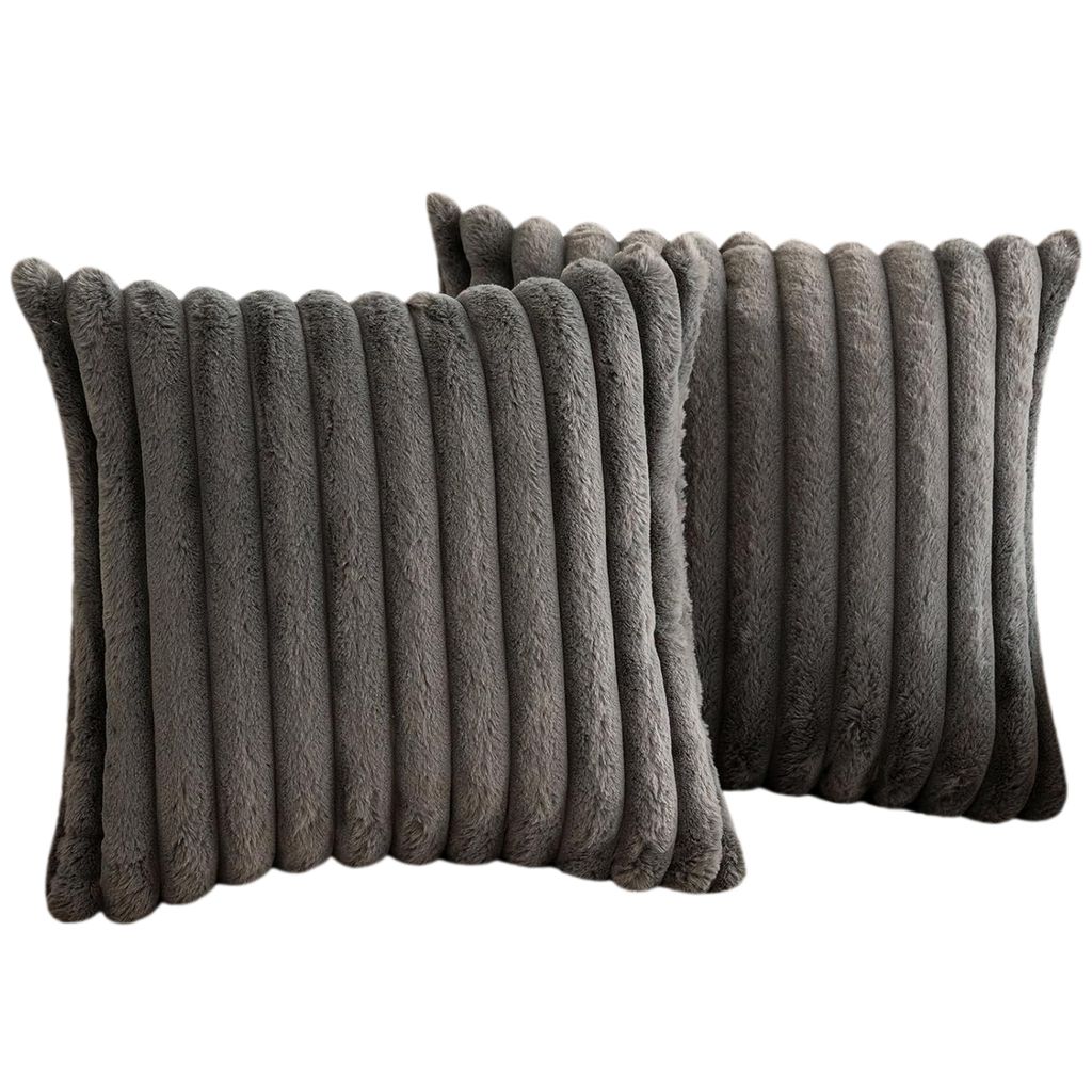 OKWISH Samt Kissenbezug 45x45 cm 2er Set, Weiche Produktbild 