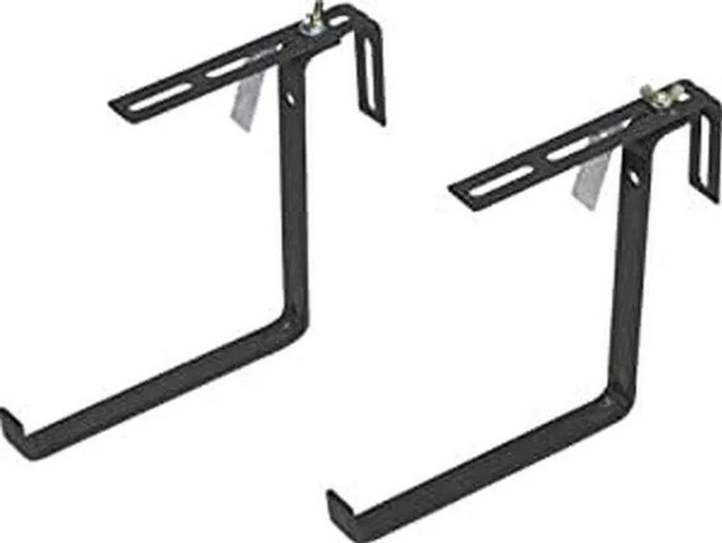 Kit de supports Raambox anthracite pour stabilité renforcée et fixation