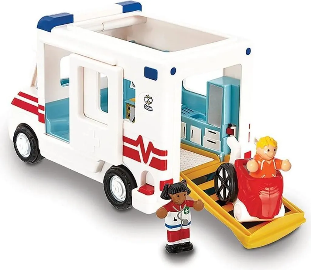 Ambulance de Secours Robin Jouet Éducatif avec Brancard et Figurines - 2