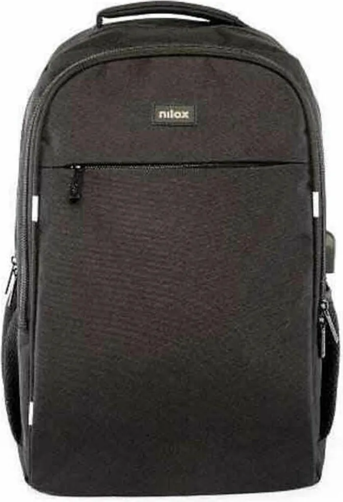 Sac à dos ergonomique noir en polyester Nilox NXBK041 contre le mal de dos