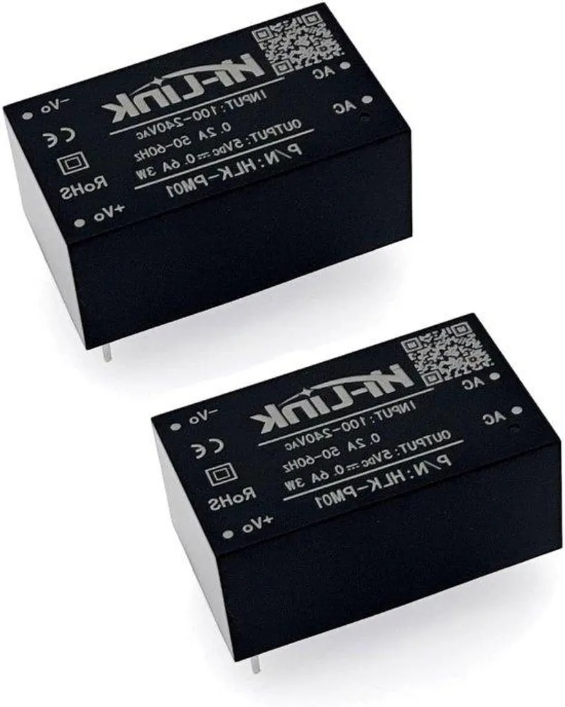 Kit de conversion 220V vers 5V avec bloc alimentation domestique AC/DC