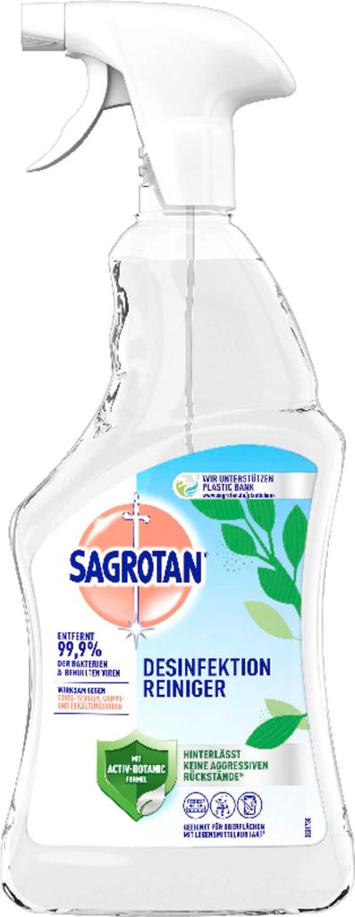 Sagrotan, Tägliches Desinfektionsmittel und sanfter Produktbild 